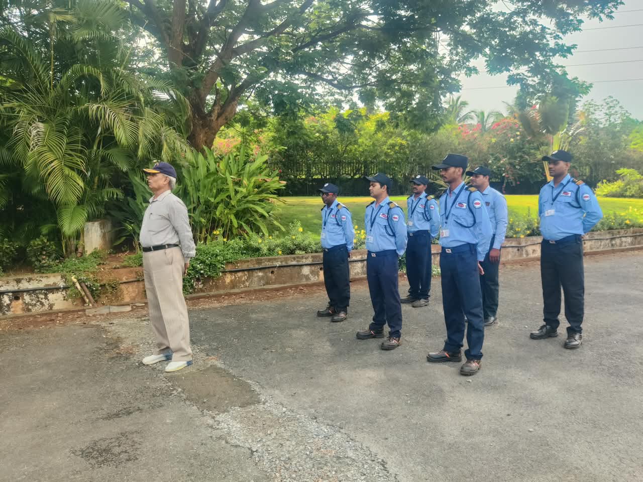 Manpower logistics personnel working